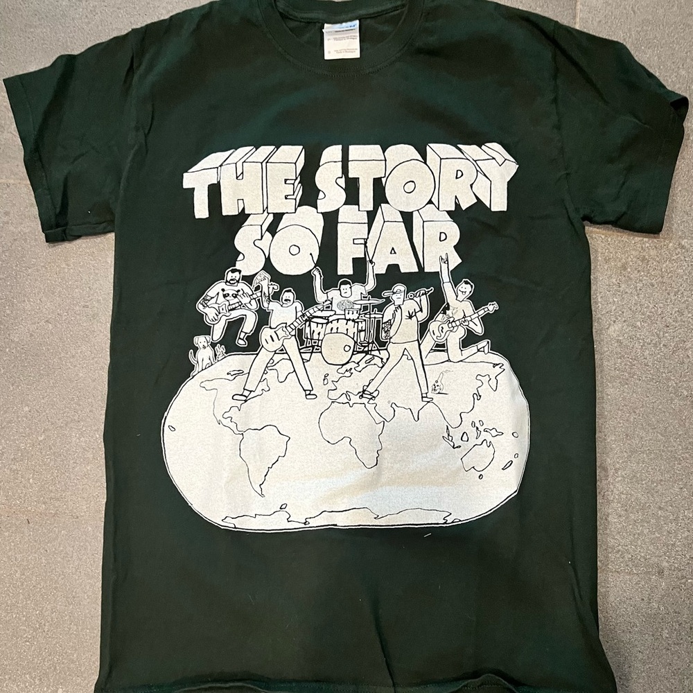 The Story So Far Cotton Tour T-Shirt - Green